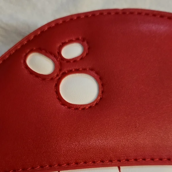 Mushroom Crossbody Bag with Gold Chain - Picture 8 of 8